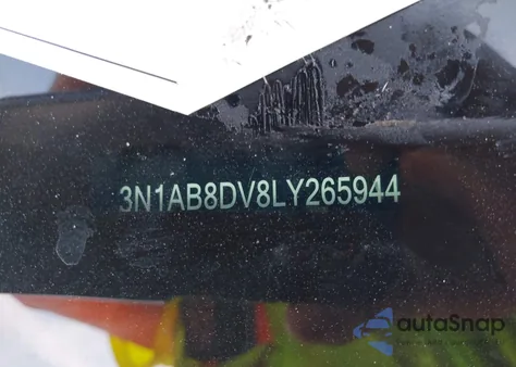 2020 Nissan Sentra Sr Xtronic Cvt из США, поврежденный, VIN 3N1AB8DV8LY265944